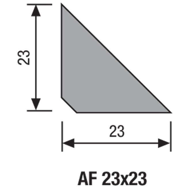 ANGLE FILLET FJ H3 CCA 23 X 23